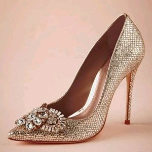 BHLDN sold out Ambrose Heel Size 8